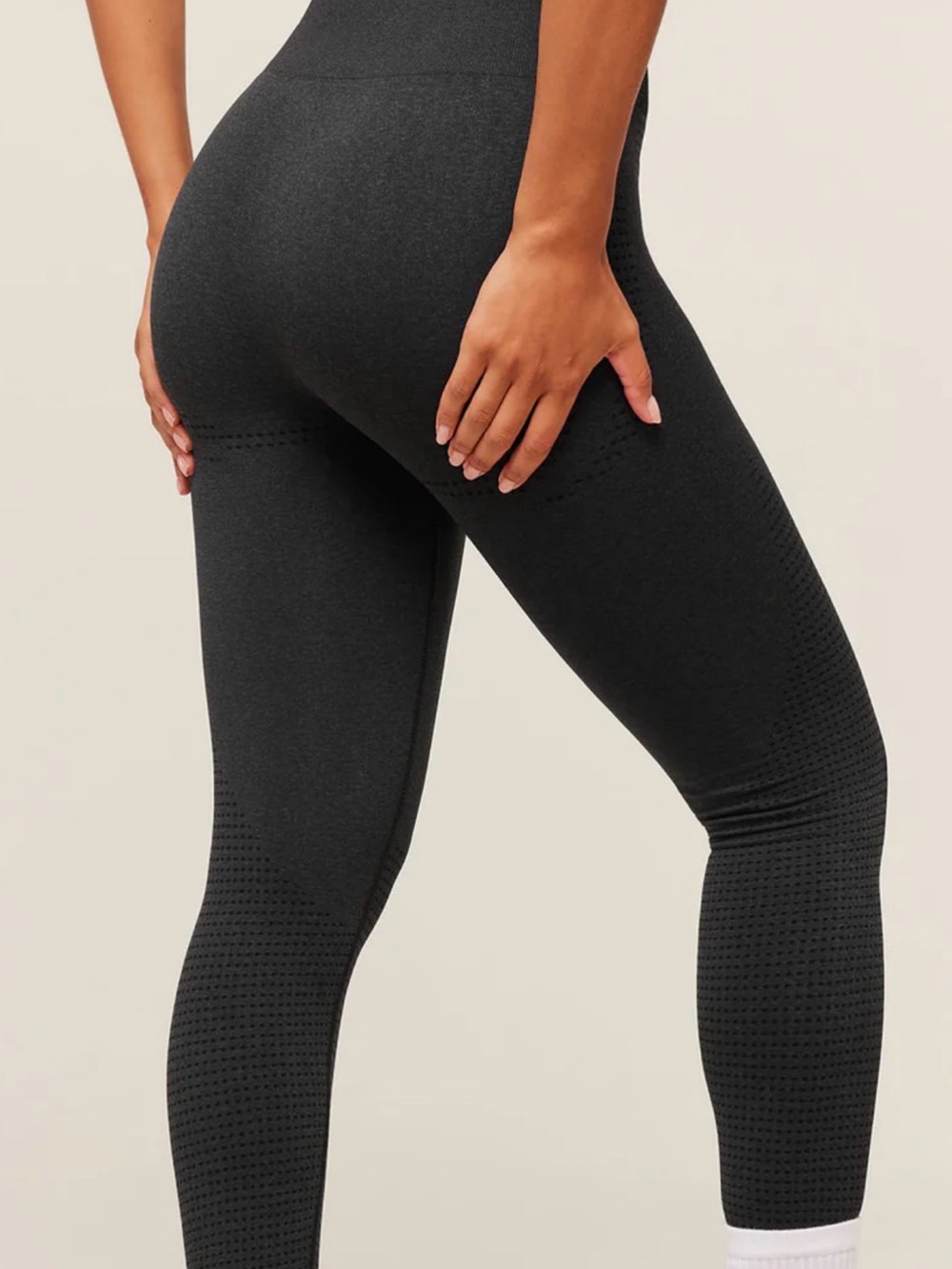 Gymshark Vital Leggings in Black Marl